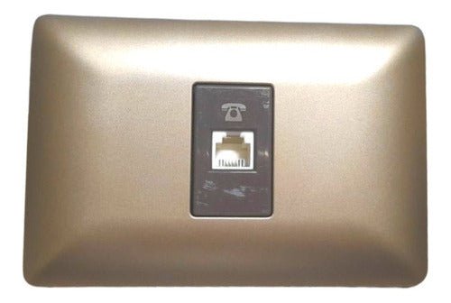 Toma Entrada Conexión Telefonica Rj11 Blanco Hogar Oficina