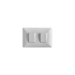 Interruptor Doble 220v Encendido Apagado Certificado Stanford Sec Blanco