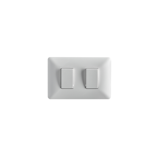 Interruptor Doble 220v Encendido Apagado Certificado Stanford Sec Blanco
