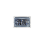 Tomacorriente Enchufe Hembra Triple 220v Certificado Sec Stanford Blanco