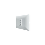 Enchufe Tomacorriente Bipaso Simple 10/16 220v Sec Stanford Blanco