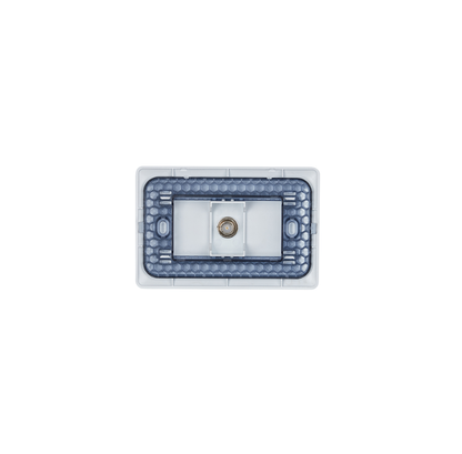 Toma Coaxial Rg6 Tv Video Armado Hembra Embutido Stanford Blanco