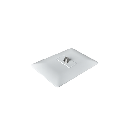 Toma Coaxial Rg6 Tv Video Armado Hembra Embutido Stanford Blanco