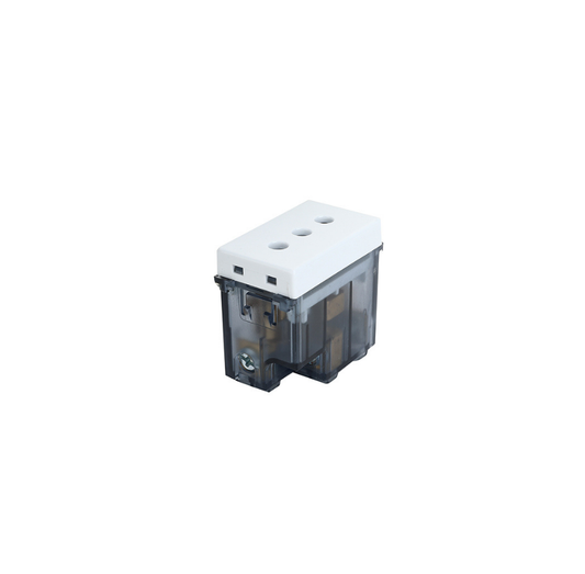 Modulo Enchufe Tomacorriente 10a 250v Sec Stanford Blanco