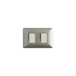Interruptor Doble 220v Encendido Apagado Certificado Stanford Sec Champagne