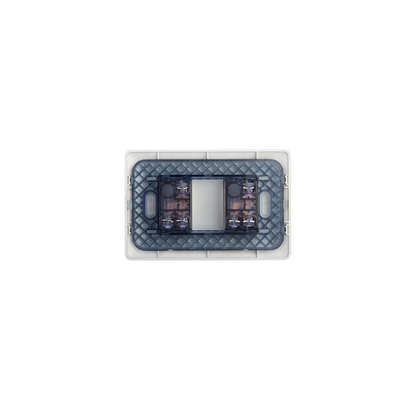 Interruptor Doble 220v Encendido Apagado Certificado Stanford Sec Champagne