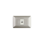 Toma Rrj45 Ethernet Red Internet Oficina Hogar Stanford Champagne