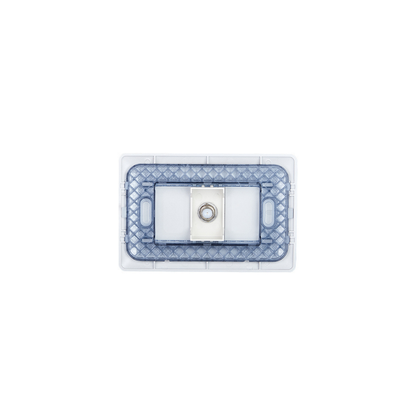 Toma Coaxial Rg6 Tv Video Armado Hembra Embutido Stanford Champagne