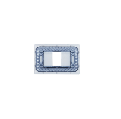Placa Simple Base Soporte Modulo Tomacorriente Interruptor Stanford Champagne