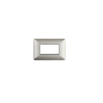 Placa Triple Base Para Modulo Tomacorriente Interruptor Stanford Champagne