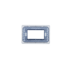 Placa Triple Base Para Modulo Tomacorriente Interruptor Stanford Champagne