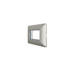 Placa Triple Base Para Modulo Tomacorriente Interruptor Stanford Champagne
