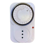 Temporizador Timer Analógico Diario 24 Horas Enchufe 220v - Deus Group