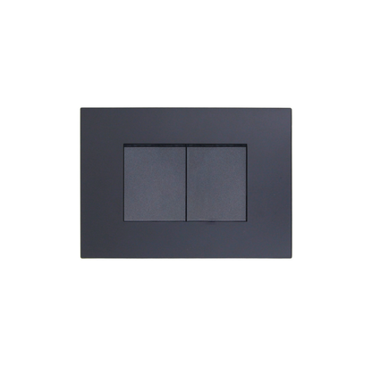 Interruptor Doble Teclon Encendido Apagado Stanford (9/15) 220v Sec Grafito