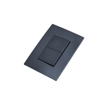 Interruptor Doble Teclon Encendido Apagado Stanford (9/15) 220v Sec Grafito