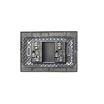 Enchufe Tomacorriente Doble 10a 250v Certificado Sec Stanford Grafito