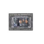 Enchufe Tomacorriente Schuko + Simple Bipaso 10/16a Sec Grafito
