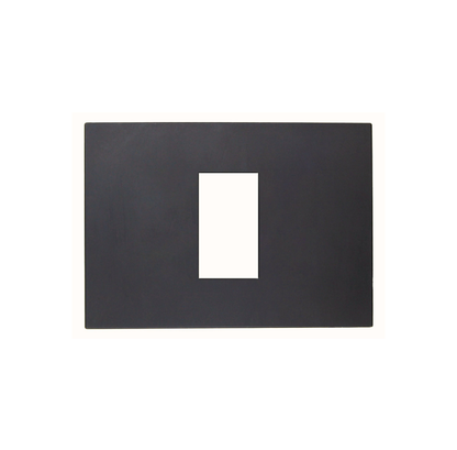 Placa Simple Con Soporte Stanford Grafito