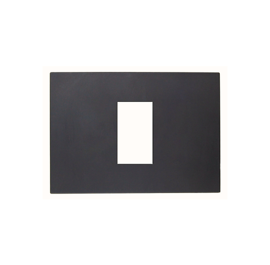 Placa Simple Con Soporte Stanford Grafito