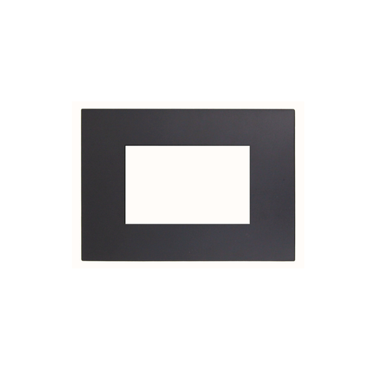 Placa Triple Con Soporte Stanford Grafito