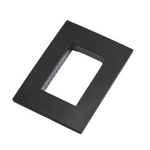 Placa Triple Con Soporte Stanford Grafito