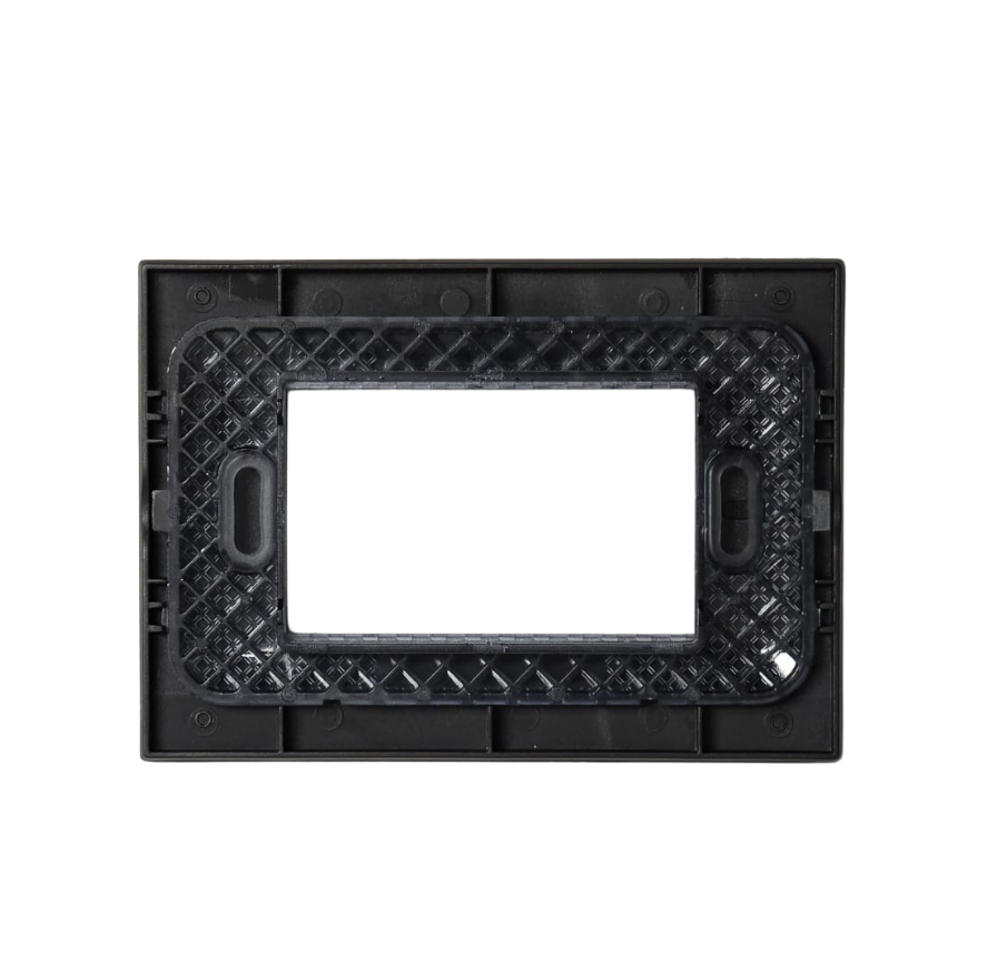 Placa Triple Con Soporte Stanford Grafito