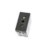 Modulo Tomacorriente Enchufe 10a 250v Stanford Sec Grafito