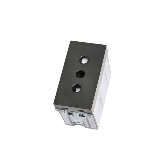 Modulo Tomacorriente Enchufe 10a 250v Stanford Sec Grafito