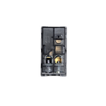 Modulo Tomacorriente Enchufe 10a 250v Stanford Sec Grafito