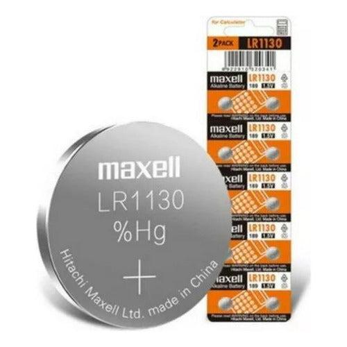 Blíster Pilas Botón Maxell Lr1130 10 Unidades 1.5 V - Mi tienda