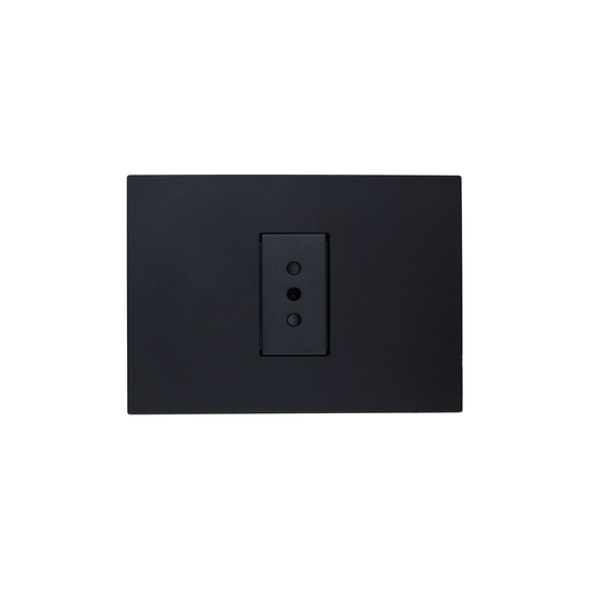 Enchufe Tomacorriente Simple 10a 250v Certificado Sec Stanford Negro