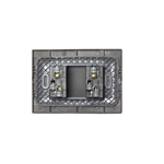 Enchufe Tomacorriente Doble 10a 250v Certificado Sec Stanford Negro