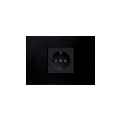 Enchufe Tomacorriente Schuko Stanford Certificado Sec Negro
