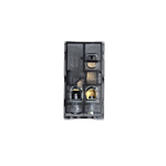 Modulo Tomacorriente Enchufe 10a 250v Stanford Sec Negro