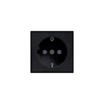 Modulo Tomacorriente Enchufe Schuko Stanford Certificado Sec Negro