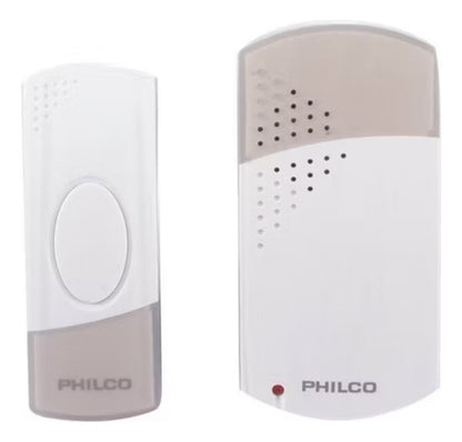 Pulsador Timbre Inalámbrico 220v Indicador Led 32 Melodías - Deus Group 