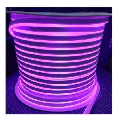 Cinta Led Neon 10 Metros + Conector Al 220v Colores A Elegir