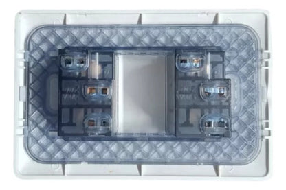 Enchufe Tomacorriente Doble Bipaso 220v Sec - Deus Group 