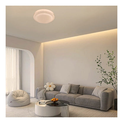 Lámpara Plafón Led 48w 26cm Redondo Sobrepuesto Elegante - Deus Group 
