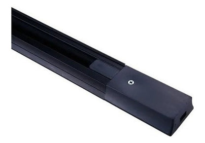 Riel Monofásico Blanco O Negro 220v Aluminio - Deus Group 