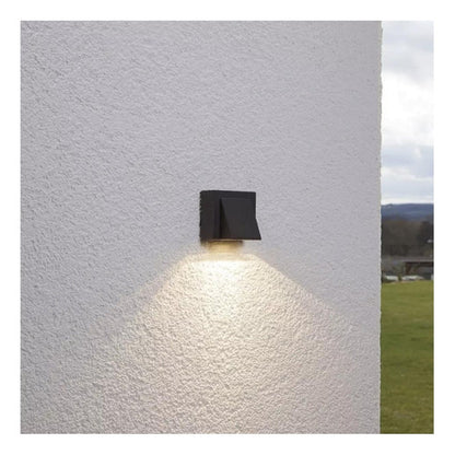 Pack 2 Aplique Led Simple Ip54 3000k Kapelle Konnergie Deus - Deus Group 
