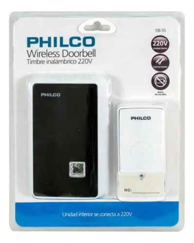 Pulsador Timbre Inalámbrico 220v Ip44 Indicador Led Altavoz - Deus Group 