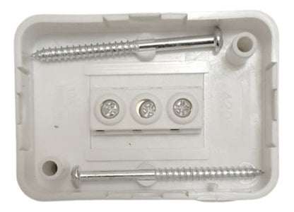 Enchufe Triple Plastico Sobrepuesto 250v 1500w Sec - Deus Group 