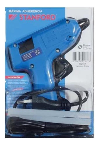 Pistola Eléctrica De Silicona Barra 7 Mm 10w Certificado Sec - Deus Group 
