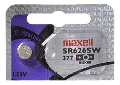 Pila Maxell SR626SW | Pack de 5 Unidades | Óxido de Plata - Mi tienda 