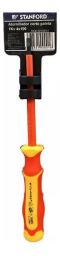 Destornillador Tipo Paleta 4x100 Magnetico 1kv Electrico - Deus Group 