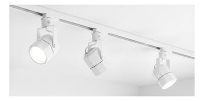 Pack 3 Foco Monofásico Lámpara Techo Riel Ampolletas Muro