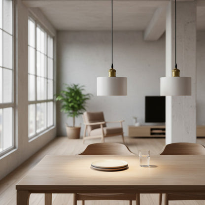 Pack 3 Foco Monofásico Lámpara Techo Riel Colgante Elegante