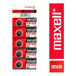 Tira 5 Pilas  Cr1620 Tipo Botón Japonesa /maxell - Mi tienda