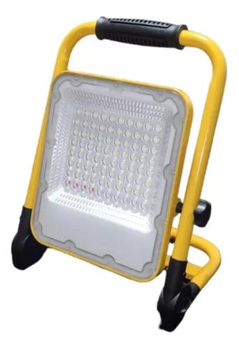 Foco Proyector Led Recargable Portátil 50w Ip65  Baliza